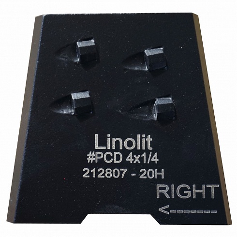 Франкфурт алмазный "КОГОТЬ" Linolit® #PCD4*1/4 MB_LN RIGHT (правый)